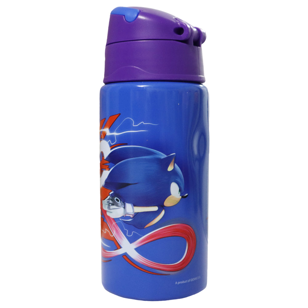 Sonic The Hedgedog ALU Sportflasche Wasserflasche Trinkflasche Flasche 500 ml