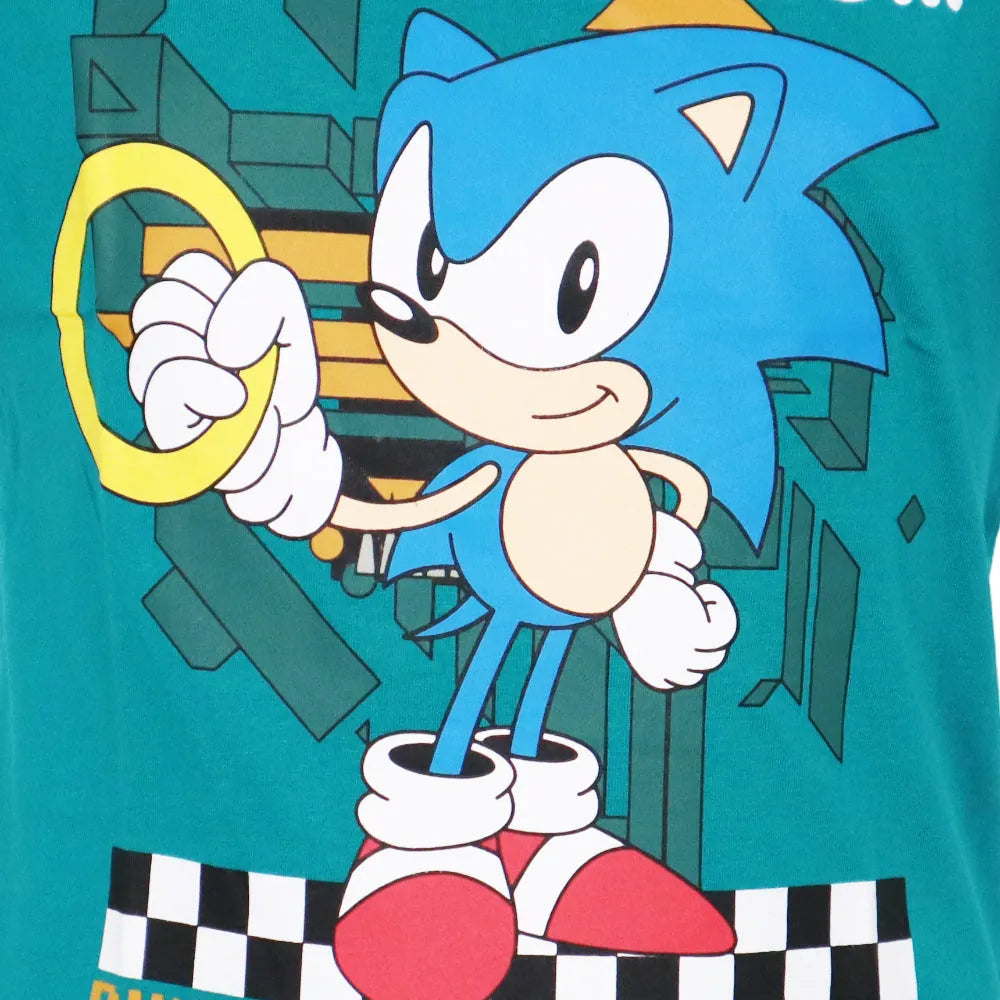 Sonic The Hedgehog Kinder Junge kurzarm T-Shirt Shirt - WS-Trend.de 104-134 Baumwolle