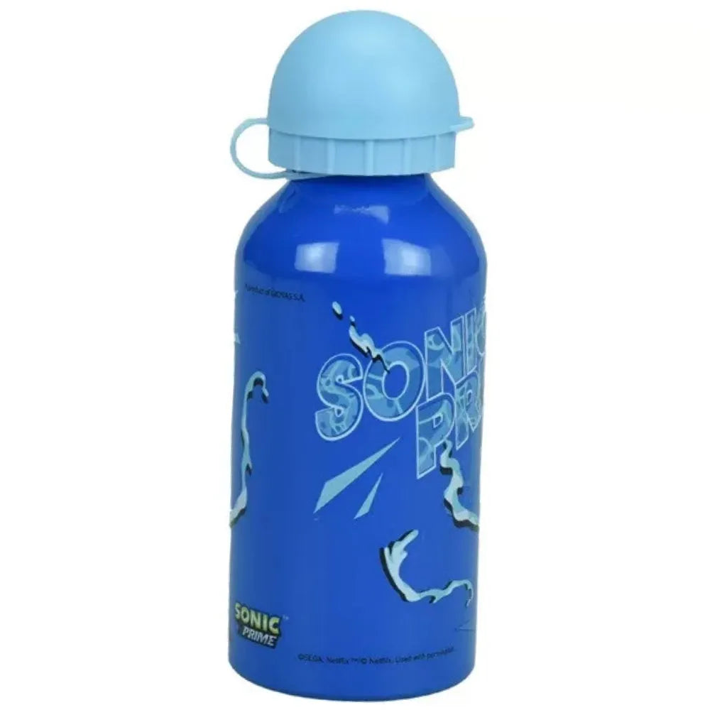 Sonic The Hedgedog ALU Sportflasche Wasserflasche Trinkflasche Flasche 400 ml - WS-Trend.de