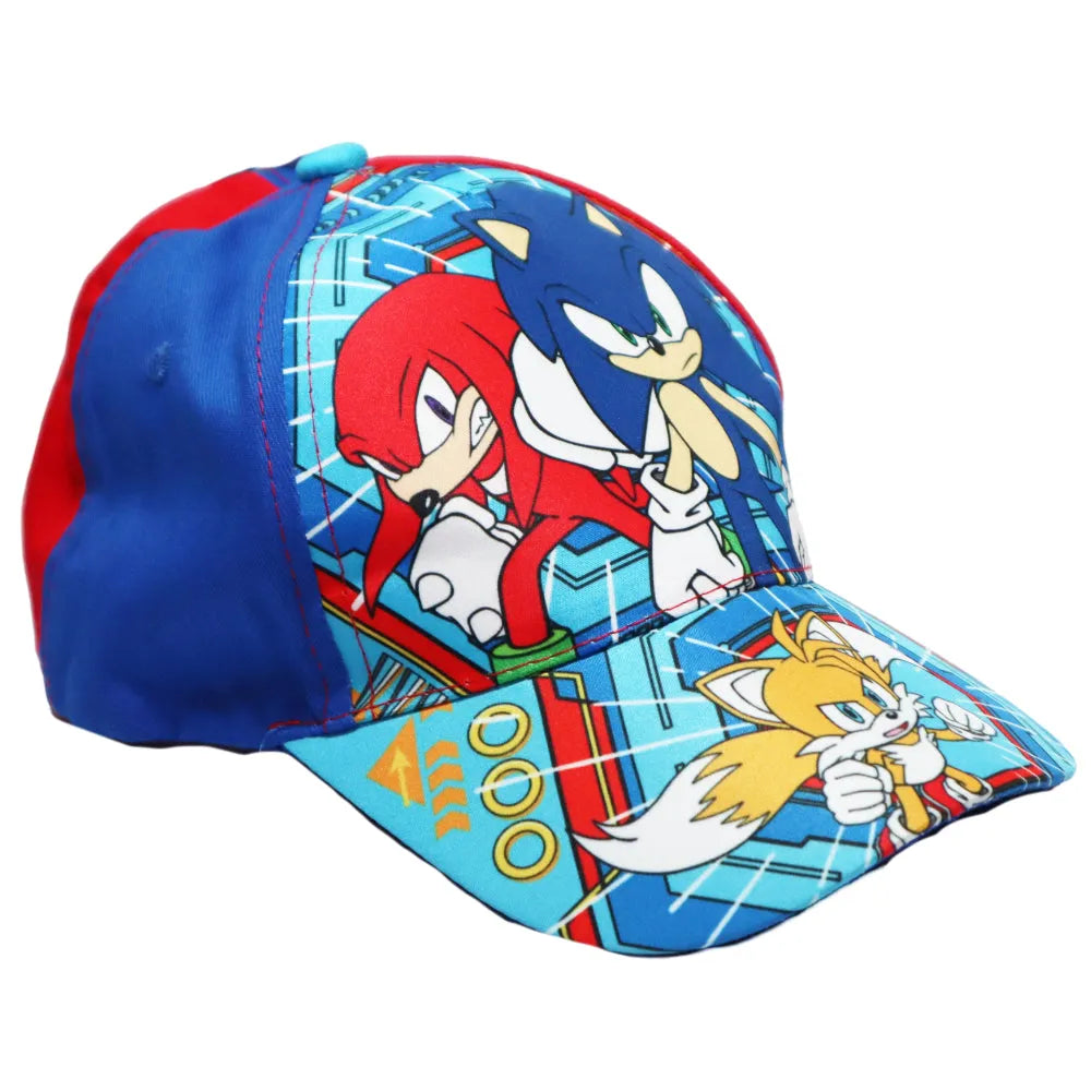 Sonic the Hedgehog Knukles Tails Basecap Baseball Kappe Mütze - WS-Trend.de Hut Jungen 52-54