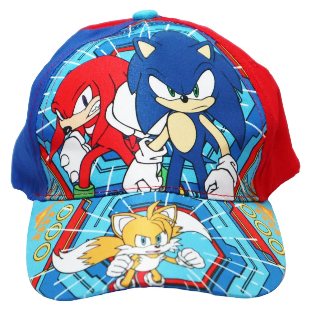 Sonic the Hedgehog Knukles Tails Basecap Baseball Kappe Mütze - WS-Trend.de Hut Jungen 52-54