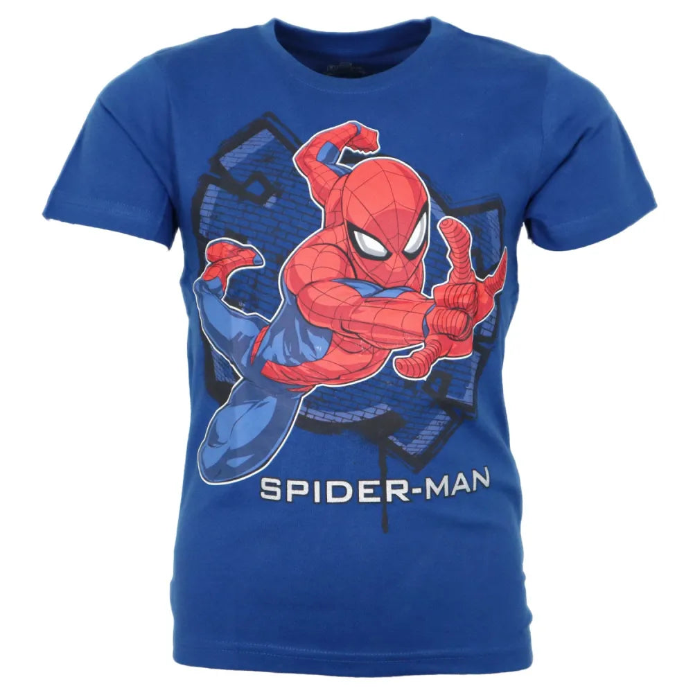 Marvel Spiderman Kinder Jungen T-Shirt Kurzarm Shirt - WS-Trend.de Gr. 104 bis 134