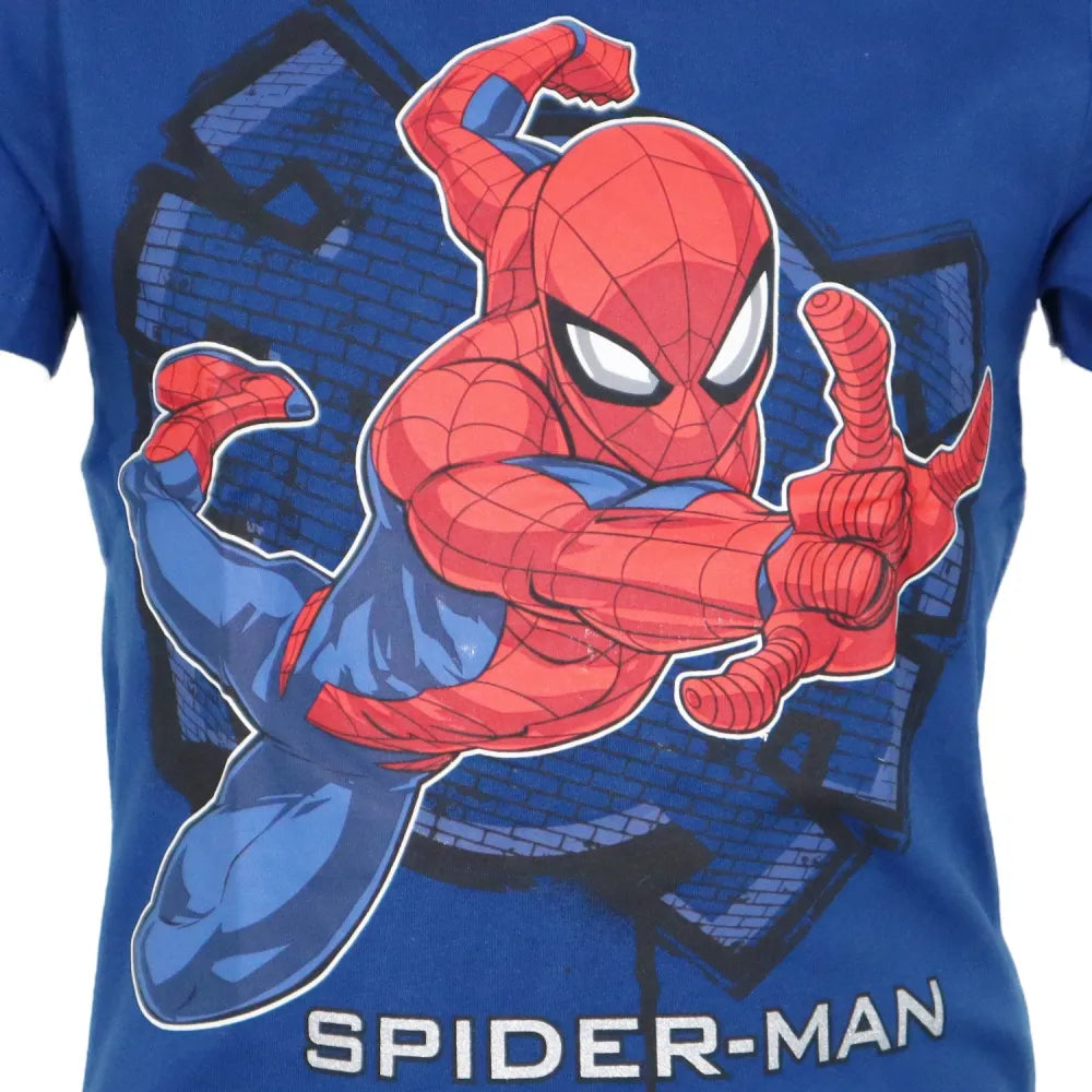 Marvel Spiderman Kinder Jungen T-Shirt Kurzarm Shirt - WS-Trend.de Gr. 104 bis 134