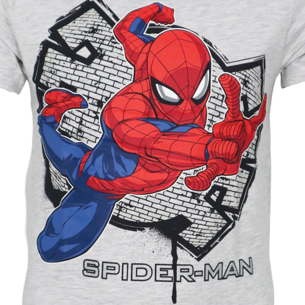 Marvel Spiderman Kinder Jungen T-Shirt Kurzarm Shirt - WS-Trend.de Gr. 104 bis 134