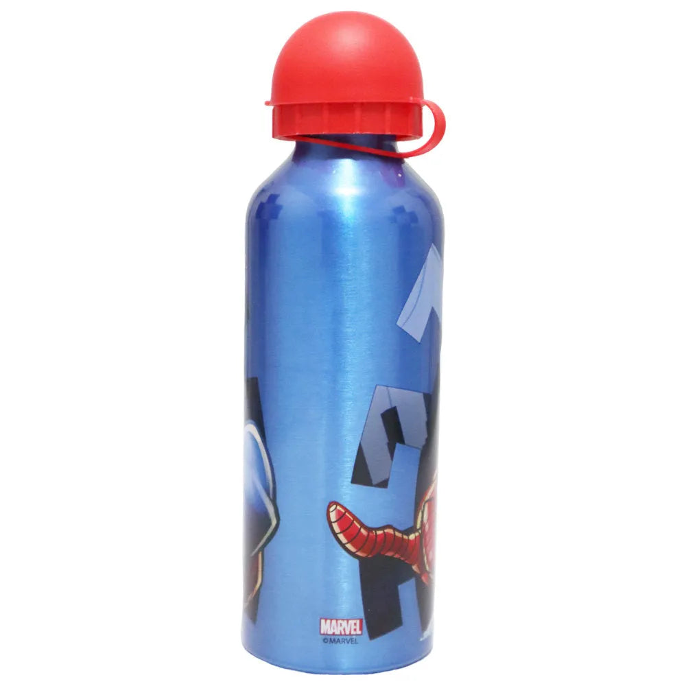 Marvel Spiderman Aluminium Wasserflasche Trinkflasche Flasche 500 ml - WS-Trend.de ALU - Sportflasche