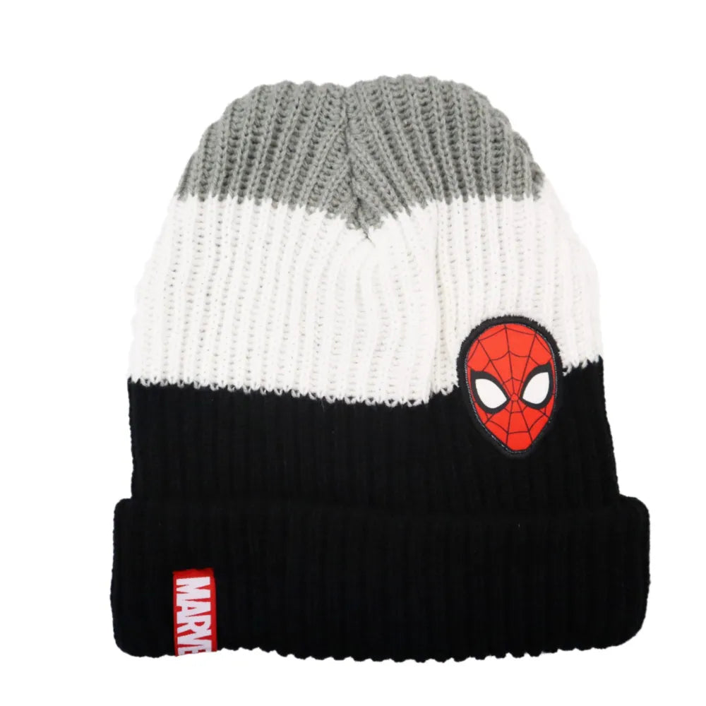 Spiderman Kinder Herbst Winter Set Mütze plus Handschuhe Kindermütze - WS-Trend.de Marvel Wintermütze Jungen 52 54 Grau