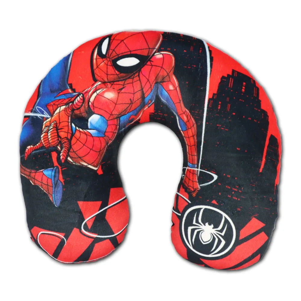 Marvel Spiderman Reisekissen Nackenkissen Kinder Jugend für Auto Flugzeug - WS-Trend.de