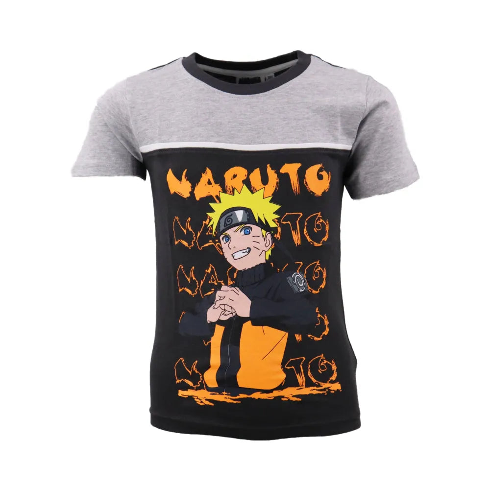 Anime Naruto Shippuden Kinder Sommer Set Shirt plus Shorts - WS-Trend.de Jungen Short 110-152 Baumwolle