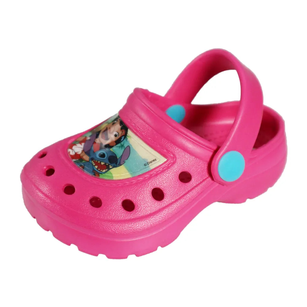 Disney Lilo und Stitch Mädchen Kinder Clogs - Badeschuhe - WS-Trend.de - Latschen Hausschuhe