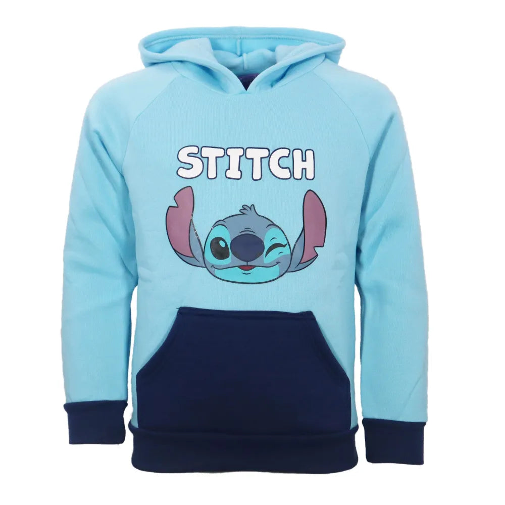 Disney Stitch Kinder Fleece Hoodie Kapuzenpullover Pulli Pullover - WS-Trend.de Lilo u 92-128