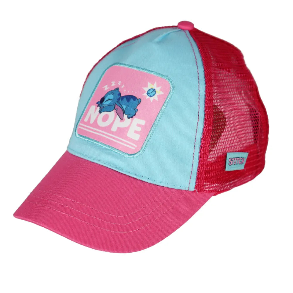 Disney Stitch Kinder Mädchen Basecap Baseball Kappe Mütze - WS-Trend.de Hut 52-54