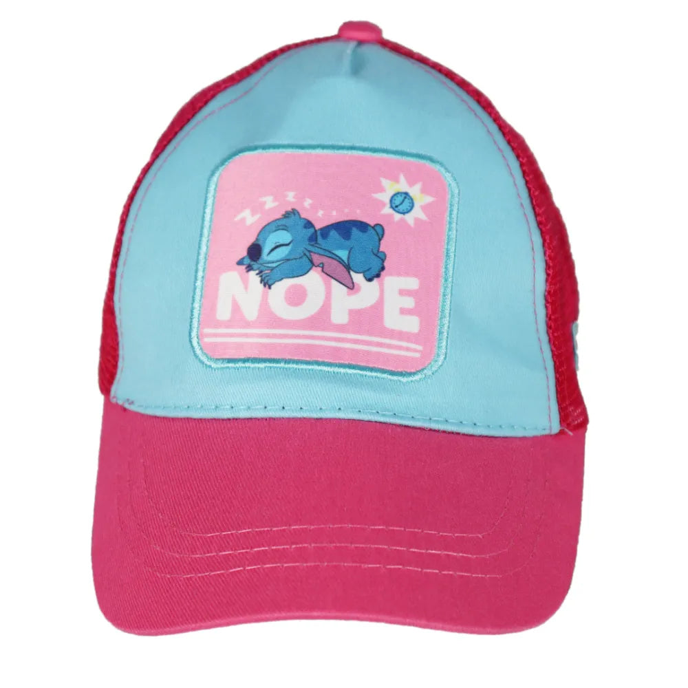 Disney Stitch Kinder Mädchen Basecap Baseball Kappe Mütze - WS-Trend.de Hut 52-54