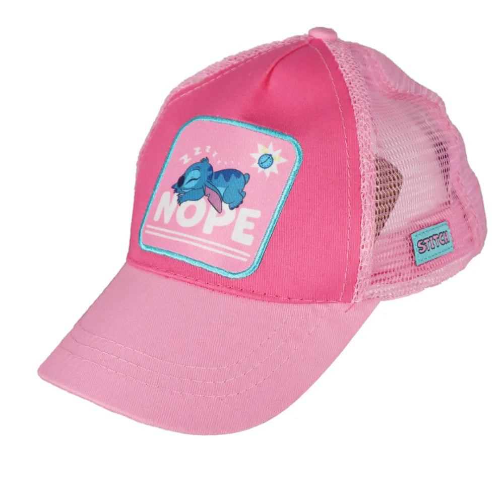 Disney Stitch Kinder Mädchen Basecap Baseball Kappe Mütze - WS-Trend.de Hut 52-54