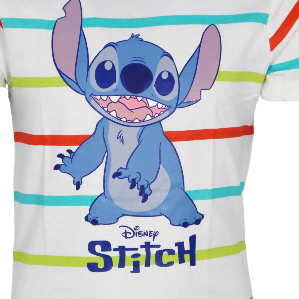 Disney Lilo und Stitch Jungen Kinder kurzarm T-Shirt Shirt - WS-Trend.de Gr. 98-128 Baumwolle