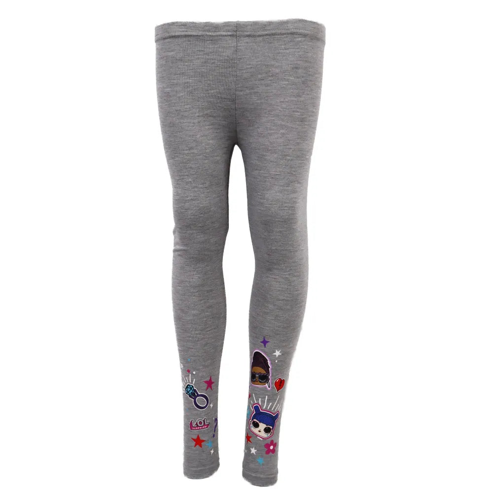 LOL Surprise Kinder Leggings Lang - WS-Trend.de lang Rosa pink Grau für Mädchen