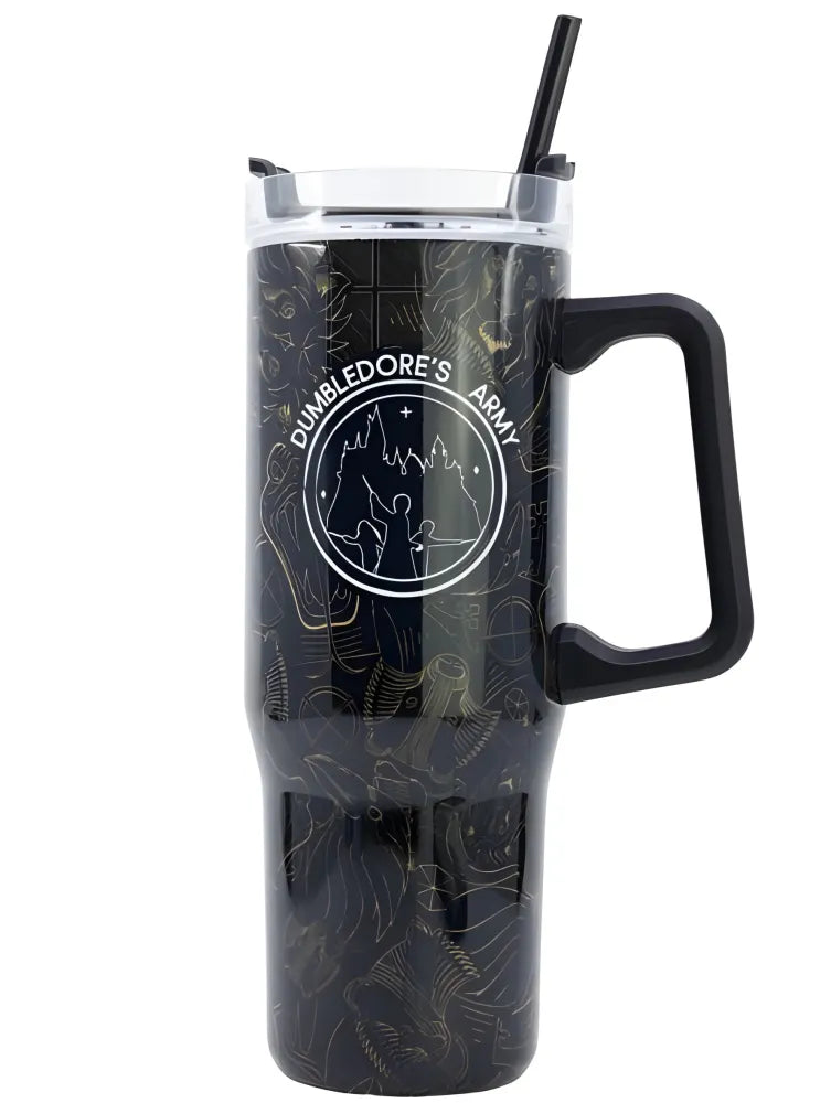 Harry Potter Hogwarts Edelstahl XL Iso Kaffeebecher Thermobecher To-Go 940 ml - WS-Trend.de