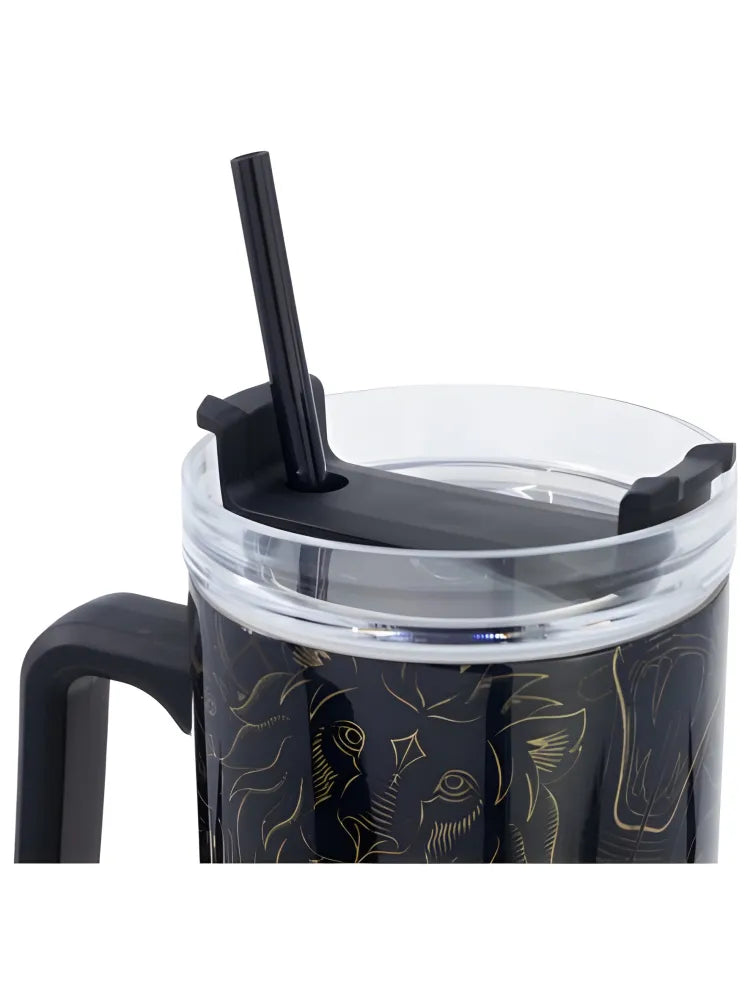 Harry Potter Hogwarts Edelstahl XL Iso Kaffeebecher Thermobecher To-Go 940 ml - WS-Trend.de