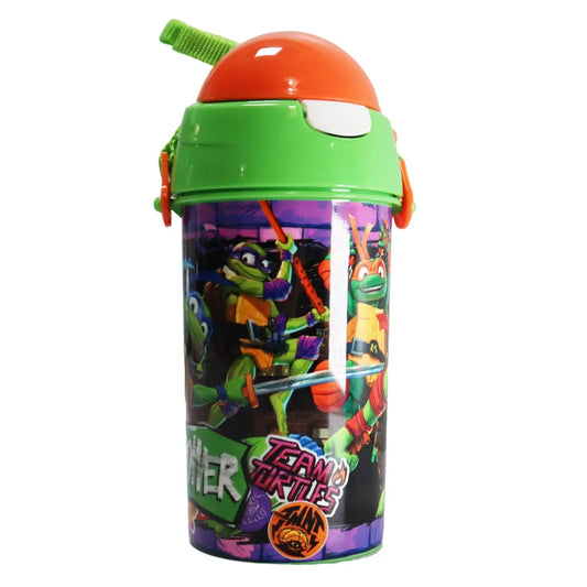 Teenage Mutant Ninja Turtles Wasserflasche Trinkflasche Flasche 500 ml - WS-Trend.de