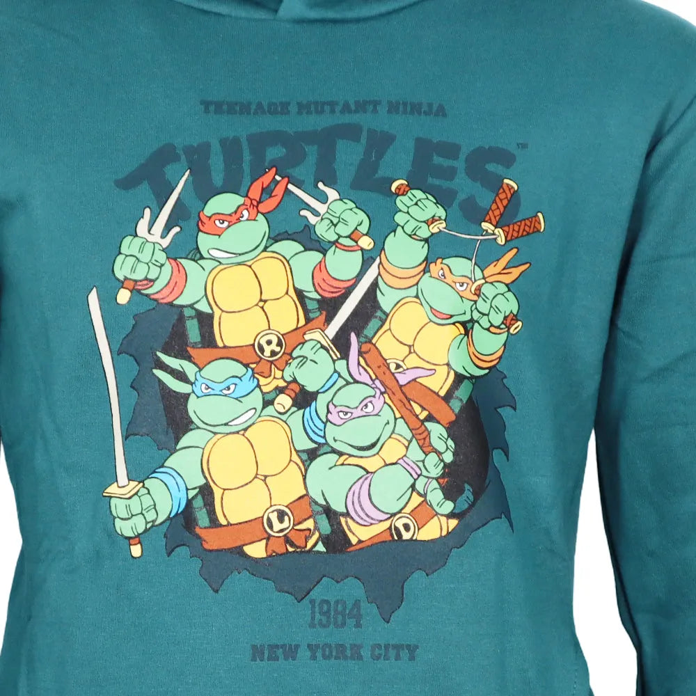 Teenage Mutent Ninja Turtles Kinder Hoodie Kapuzenpullover Pullover - WS-Trend.de 110-140