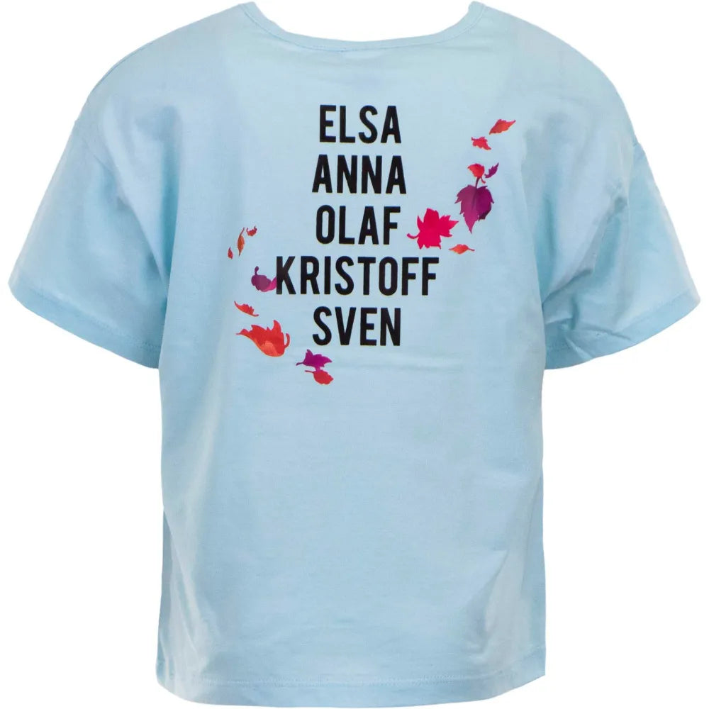 Disney Die Eiskönigin Elsa Anna Kinder Mädchen T-Shirt Shirt - WS-Trend.de Top Gr. 104 - 128