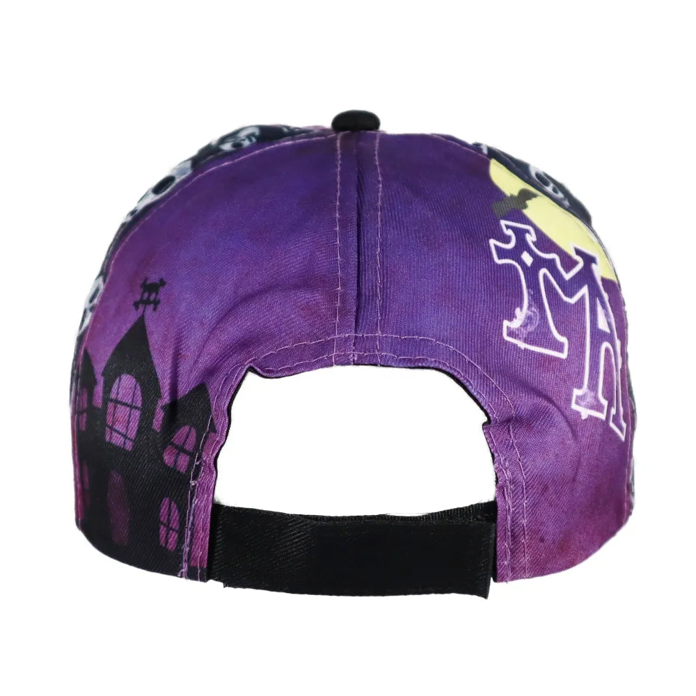 Wednesday Adams Mädchen Kinder Basecap Baseball Kappe allover Print - WS-Trend.de