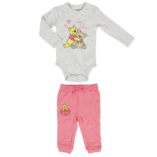 Disney Winnie der Pooh Baby Set Kleinkind Strampler Bodie plus Hose - WS-Trend.de Gr. 62 - 92